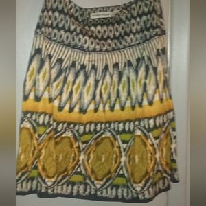 Bamboo Traders Multicolor A-Line Skirt